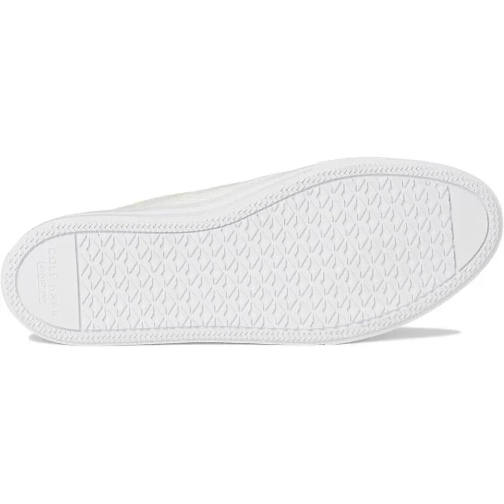 Cole Haan GrandPro Harbor Sneakers Women's White Canvas Casual Shoes ZOGG396